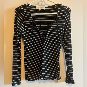 Urban outfitters lace up top medium